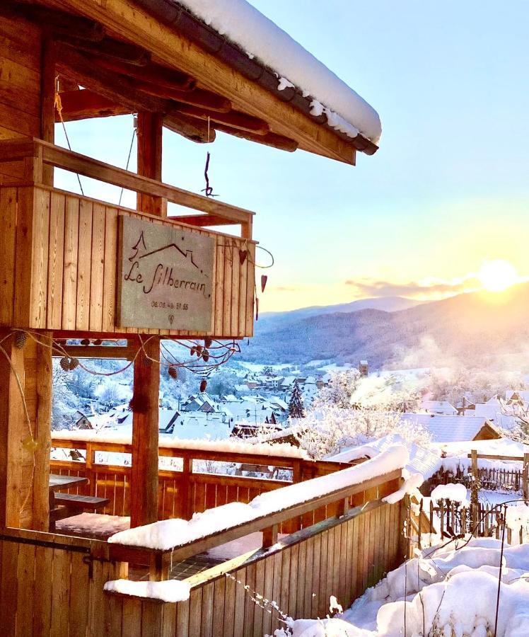 Chalet Du Silberrain Pres De Colmar - Cheminee, Sauna, Piscine Partagee Osenbach 외부 사진